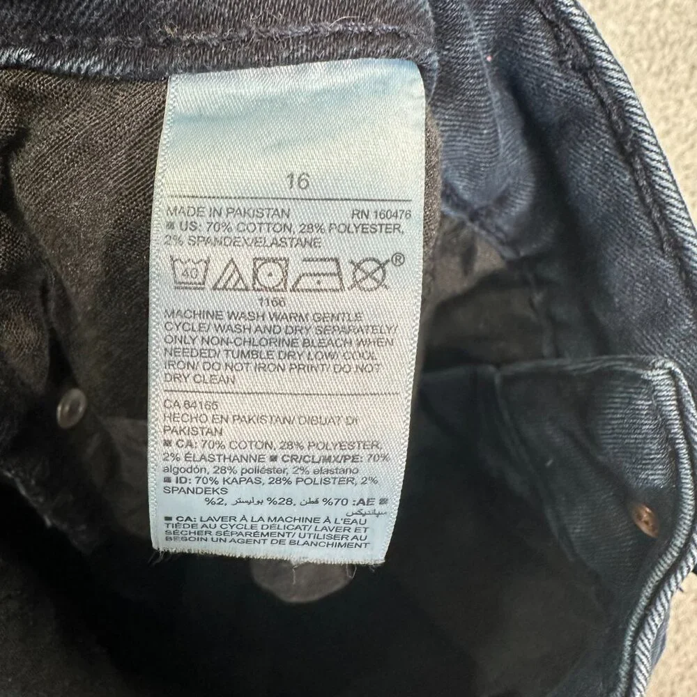 Old Navy Rockstar Super Skinny Jeans High‎ Rise Secret Slim Pockets